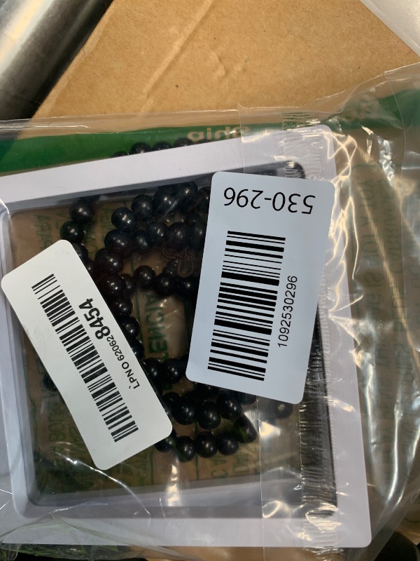 View 2 of ***STOCK PHOTO FOR REFERENCE***Marble Green Plastic Tasbih with Allah Muhammad Beads - 7mm Muslim Prayer Beads Rosary