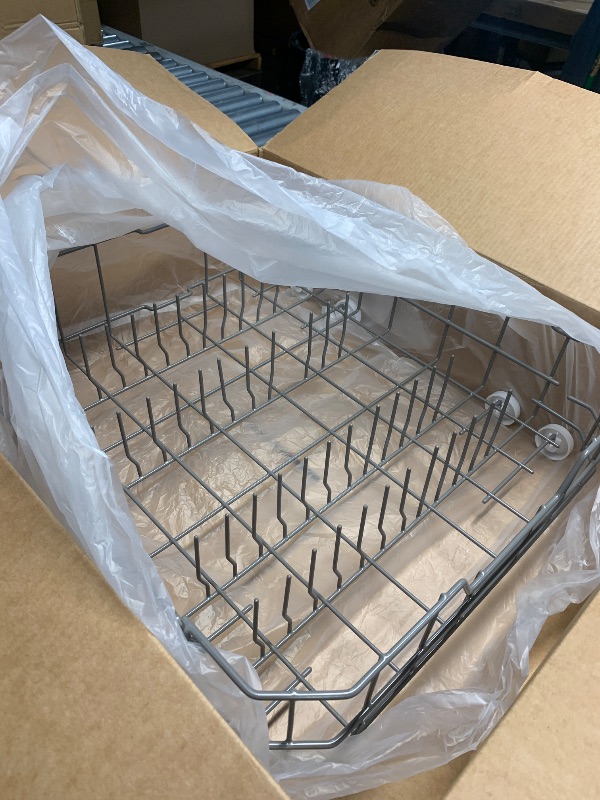 View 2 of ????? ?????????DD82-01384A DD81-02295A Dishwasher Lower DishRack For Samsung Parts Assembly (Exact 22.5'' D* 20.5'' W) Bottom Rack - Helps Restore Smooth Sliding & Stable Dish Loading