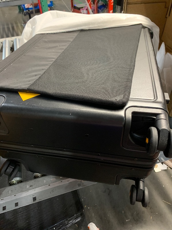 View 2 of *** MINOR SCUFFS AND WEAR FROM USE ***
LEVEL8 24" Checked Hardside Suitcase - Black