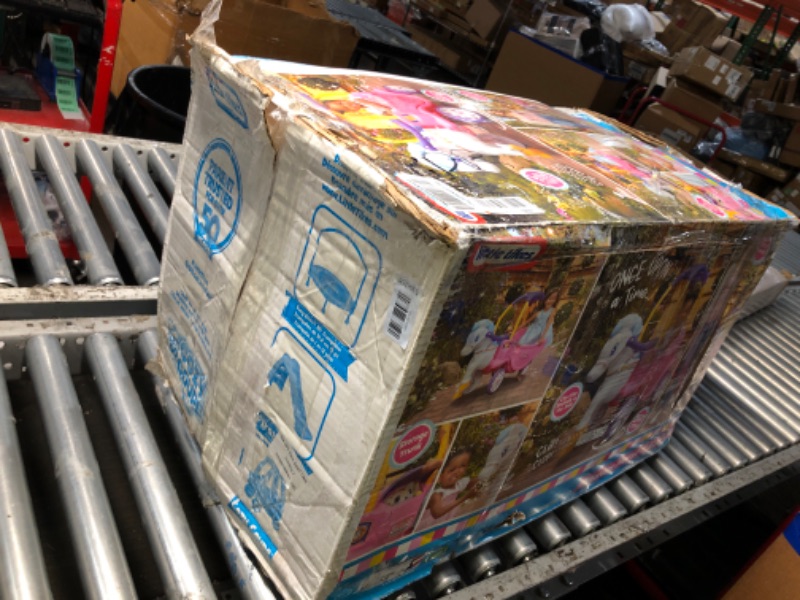View 3 of *** MISSING WHEEL AXELS ***
Little Tikes Princess Horse & Carriage, Multicolor Large
