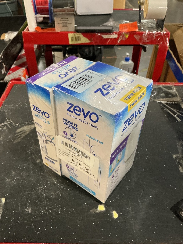 View 2 of ***FACTORY SEALED***
ZEVO Flying Insect Trap - 2 Devices, 4 Refills