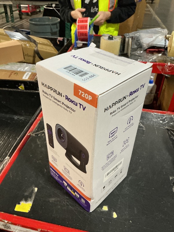 View 4 of ***LIKE NEW/OPEN BOX***
HAPPRUN Roku Smart Mini Projector