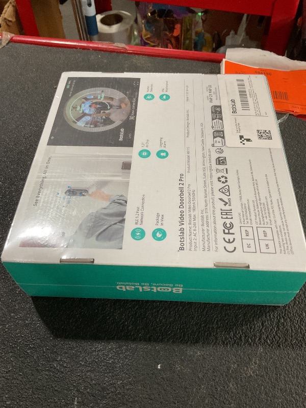 View 3 of ***FACTORY SEALED***
BOTSLAB 5MP Doorbell Camera Wireless, No Subscription, 32GB SD Card