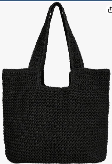 View 1 of ***STOCK IMAGE FOR REFERENCE***
*** oversize, and no zipper**
Straw Beach Bag, Woven Tote Bag with Zipper Summer Purse for Women
Large raffia handbag, lightweight boho shoulder bag for travel, vacation, beach, pool, honeymoon, everyday carry