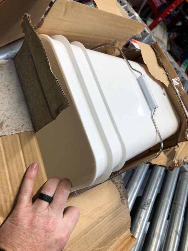 View 3 of ***MISSING PARTS*** RentACoop?5 Gallon?Automatic Chicken?Waterer with 6 Cups & Nipples - Center