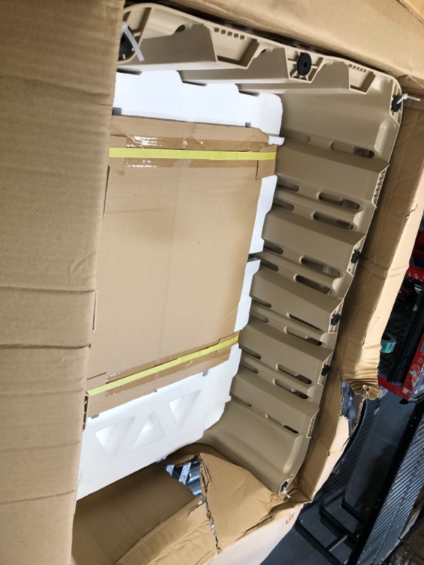 View 2 of ***DAMAGED - SEE NOTES/PICTURES***Mammoth Guardian Dog Kennel 36" Heavy Duty Travel & Outdoor Crate for Puppies, Small, Medium & Large Dogs, Secure 3 Bolt Lock, Adventure Ready for Hunting, Camping & Offroad – Desert Sand Tan