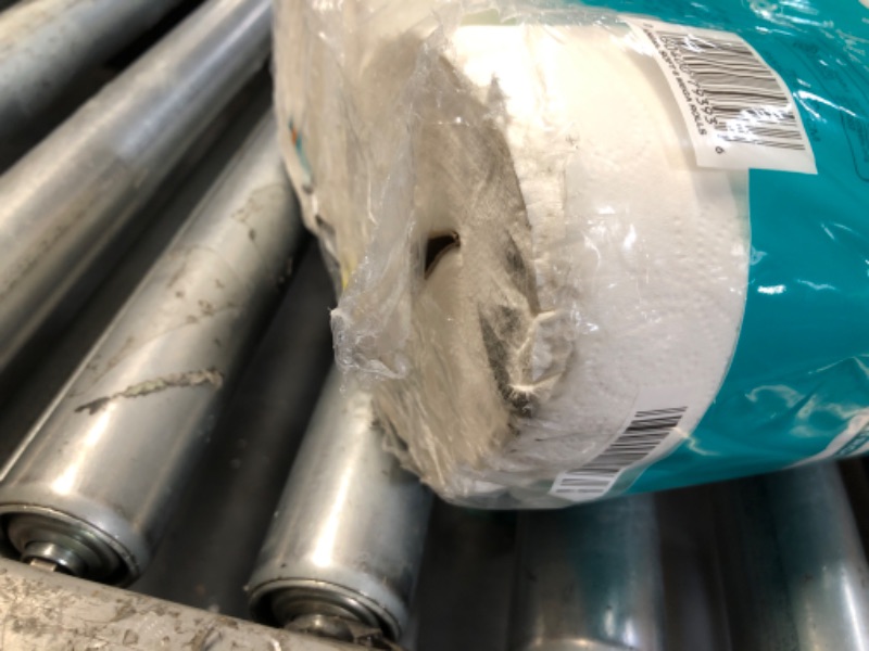 View 3 of ***DAMAGED - SEE NOTES/PICTURES*** 2-ply Mega Roll Toilet Paper Mega Roll