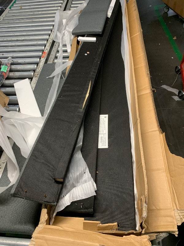 View 4 of ***PARTIAL SET - PRICE ADJUSTED***
***MINOR DAMAGE***
Alaterre Twin to King Extendable Daybed w/Trundle, Grey, Frame 1 – 36.61" H