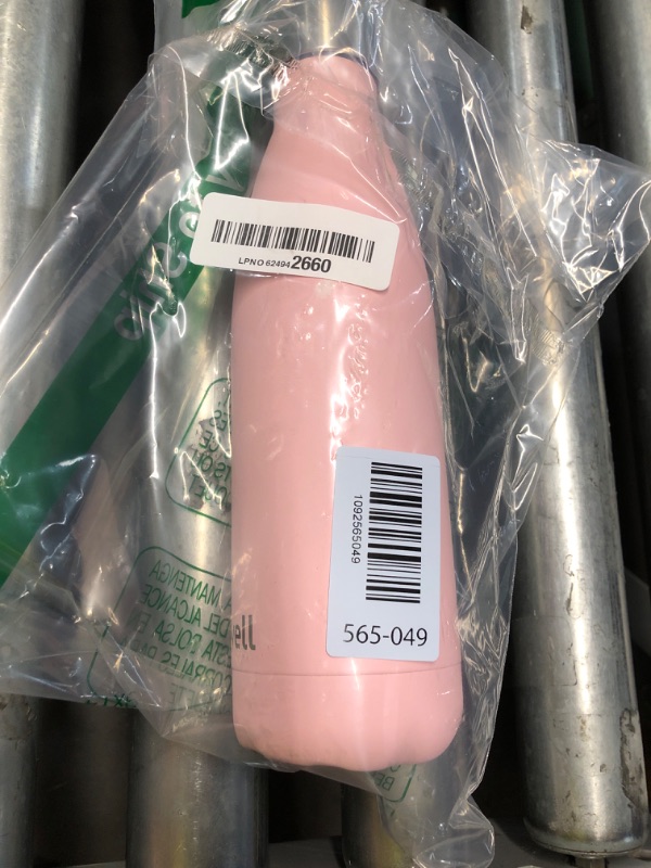View 2 of *** BOTTOM IS DENTED OUTWARD SOMEHOW AND WON'T STAND UPRIGHT. YOU COULD SAY IT... S'WELLED... NO BUT SERIOUSLY IT DOESN'T STAND UPRIGHT ***
S'well 17 oz Stainless Steel Water Bottle