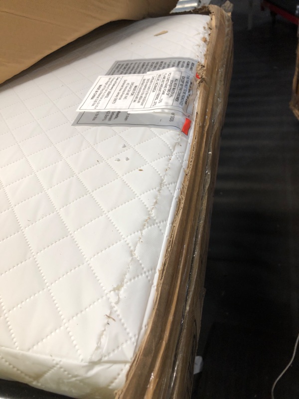 View 3 of ***DAMAGED - SEE NOTES/PICTURES*** Dream On Me 4-in-1 Mini Baby Crib for Small Spaces, Aden, Black
