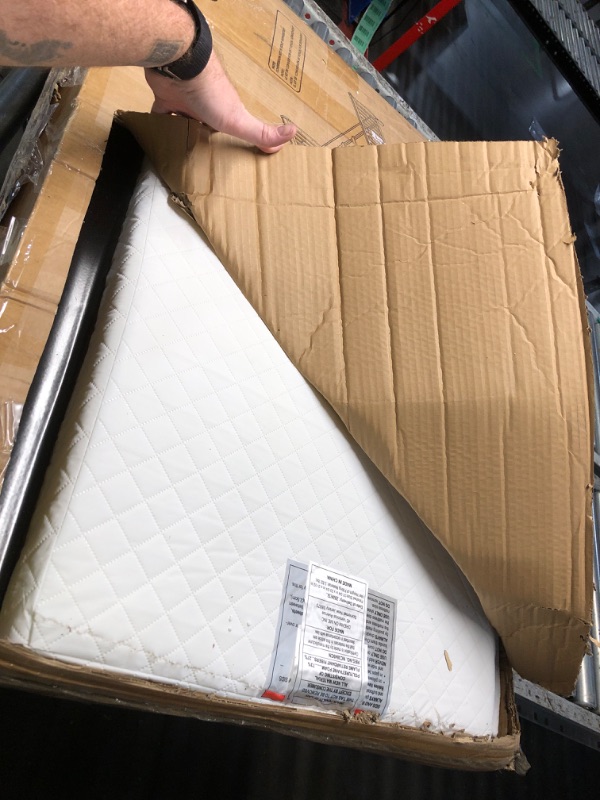 View 2 of ***DAMAGED - SEE NOTES/PICTURES*** Dream On Me 4-in-1 Mini Baby Crib for Small Spaces, Aden, Black