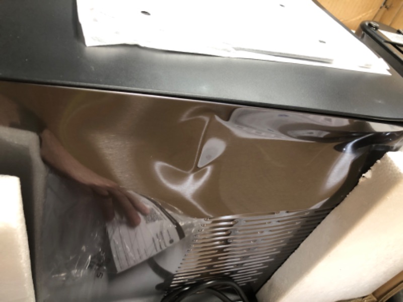 View 2 of ***DAMAGED - SEE NOTES/PICTURES*** GE Profile Opal Ultra Nugget Ice Maker, 38 lbs/day, 1 Gal XL Side Tank, Black