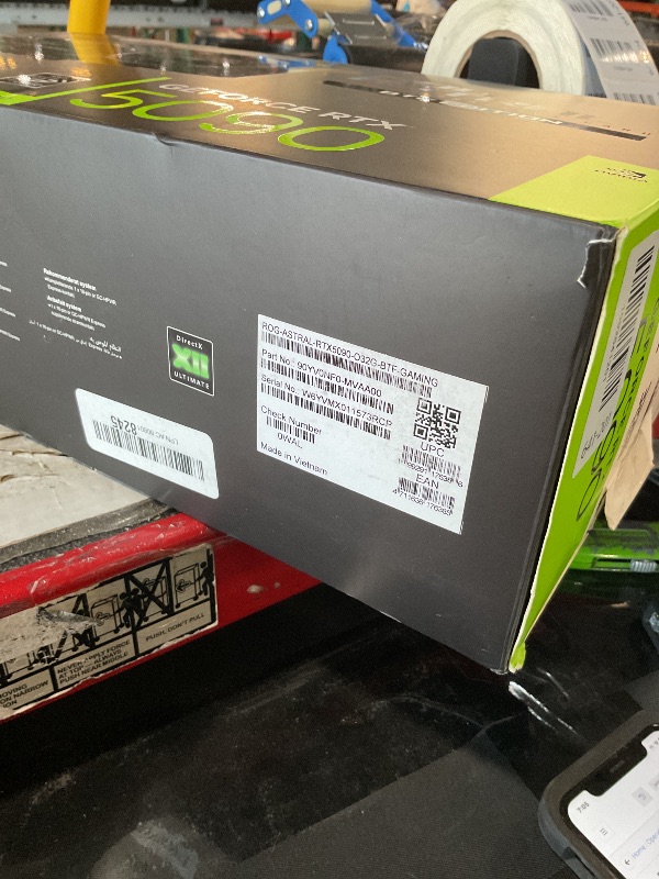 View 3 of *** PARTS ONLY ***
ASUS ROG Astral GeForce RTX 5090 BTF OC Gaming Graphics Card
