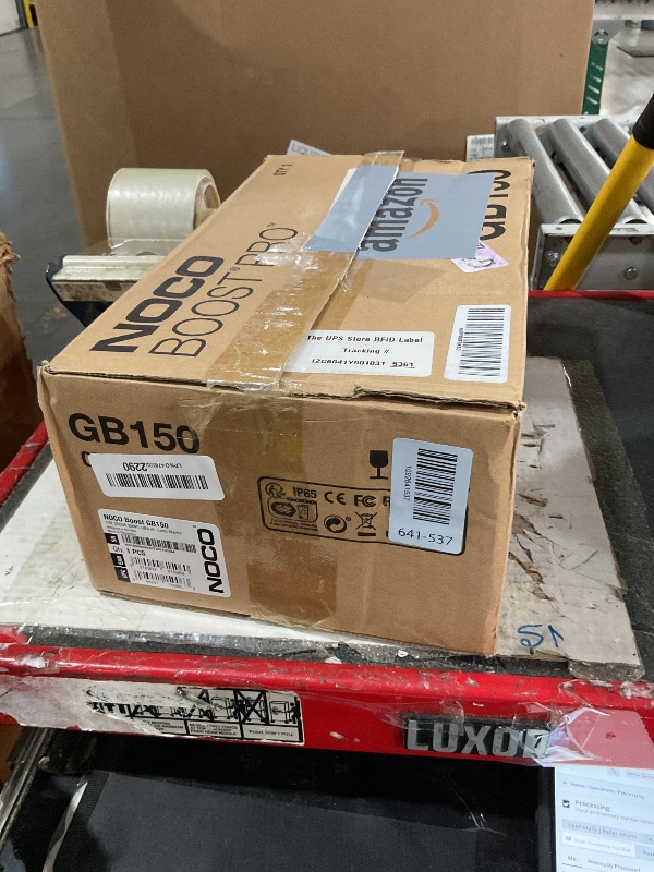 View 2 of ***MINOR DAMAGE***
NOCO Boost GB150: 3000A UltraSafe Jump Starter – 12V Lithium Battery Booster Pack, Portable Jump Box, Power Bank & Jumper Cables - for 9.0L Gas and 7.0L Diesel Engines