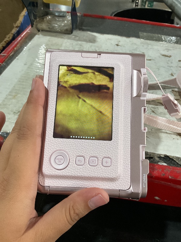 View 3 of ***MINOR DAMAGE***
Fuji-film Instax Mini EVO Instant Camera - Pink