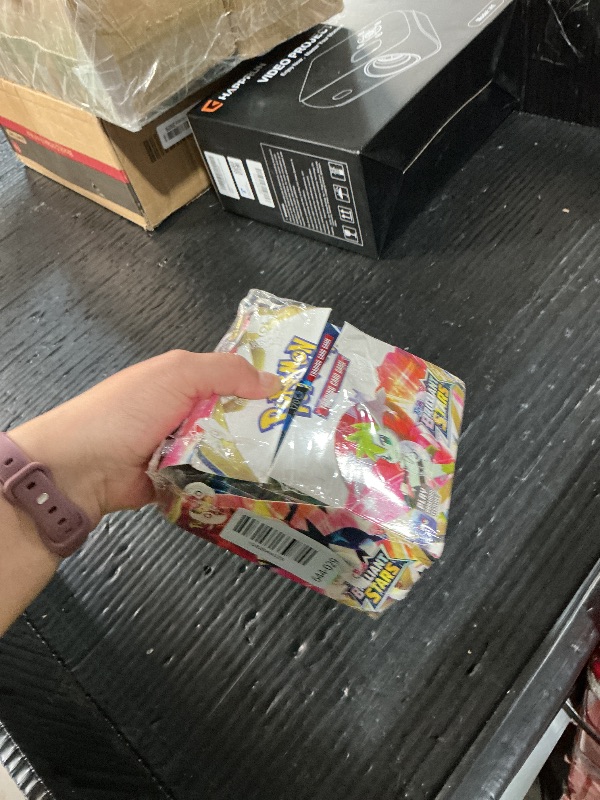 View 2 of ***FAKE CARDS FOR KIDS PLAY ONLY** Pokémon TCG: Mega Evolution—Pitch Black Booster Display Box