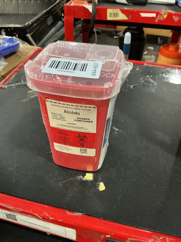 View 2 of ***FACTORY SEALED***
Alcedo 1 Quart Sharps Container