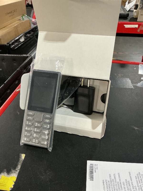View 2 of ***LIKE NEW/OPEN BOX***
Nokia 110 4G (2024) | Dual SIM | GSM Unlocked Mobile Phone | Volte | Titanium | International Version | Not AT&T/Cricket/Verizon Compatible