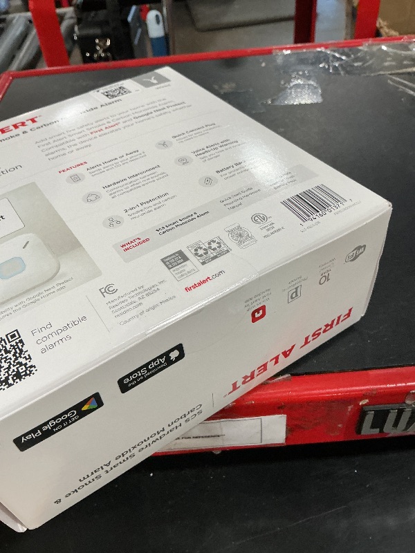 View 2 of *****FACTORY SEALED*** 
First Alert SC5 Hardwire Smart Smoke & Carbon Monoxide Alarm