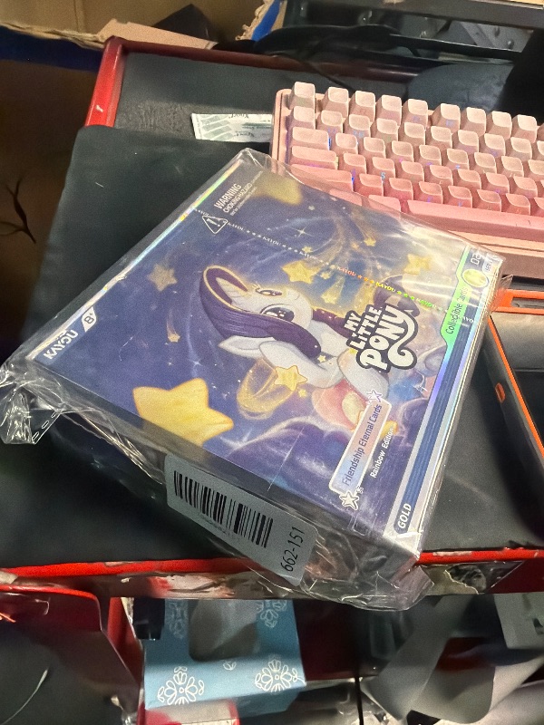 View 2 of ***FACTORY SEALED - OPENED FOR INSPECTION***
***STOCK PHOTO FOR REFERENCE ONLY***
Kayou My Little Pony Friendship Eternal Cards, Moon Edition, Series 4, 3 Packs, 8 Cards/Pack