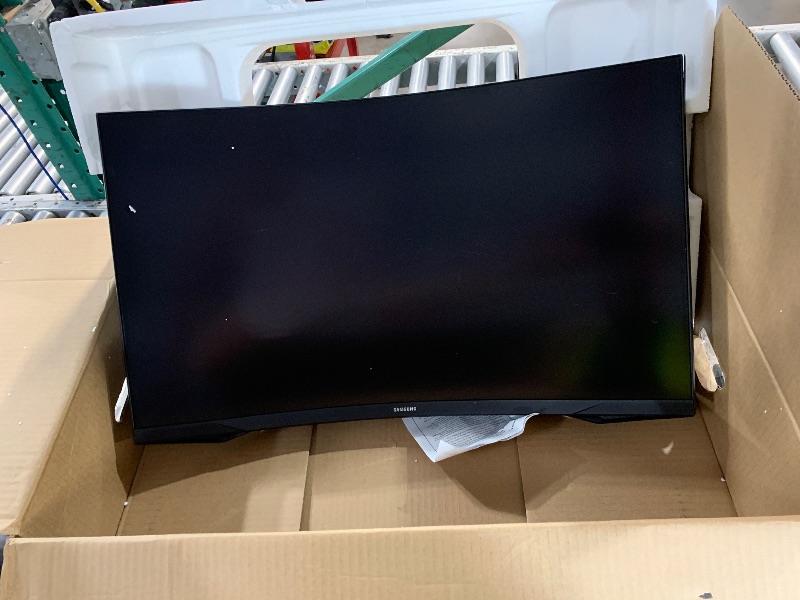 View 2 of ***PARTIAL SET*** MISSING POWER CABLE ** UNABLE TO TEST ***
Samsung 32" Odyssey G55C QHD 165Hz 1ms Curved Gaming Monitor
