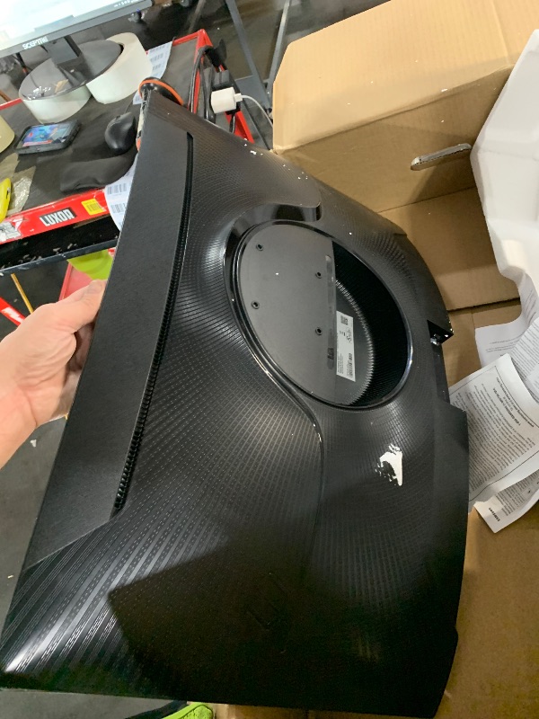 View 4 of ***PARTIAL SET*** MISSING POWER CABLE ** UNABLE TO TEST ***
Samsung 32" Odyssey G55C QHD 165Hz 1ms Curved Gaming Monitor