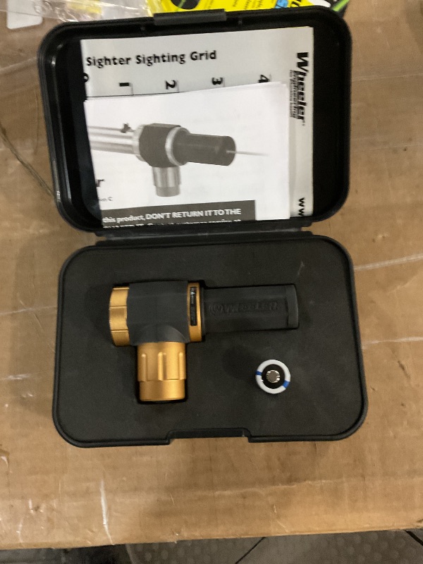 View 3 of Wheeler Professional Laser Bore Sighter with Magnetic Connection, Multiple Caliber Usage and Storage Case for Scope Mounting, Gunsmithing and Maintenance