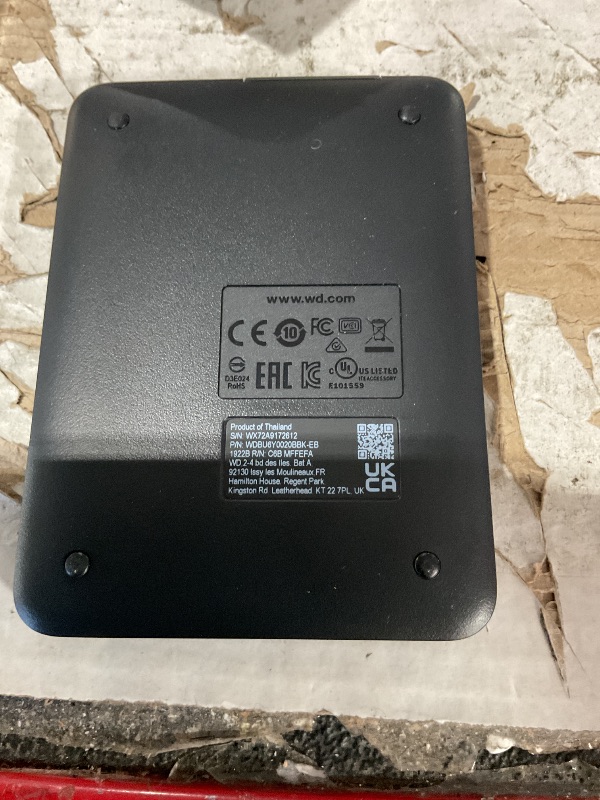 View 3 of WD 2TB Elements Portable External Hard Drive