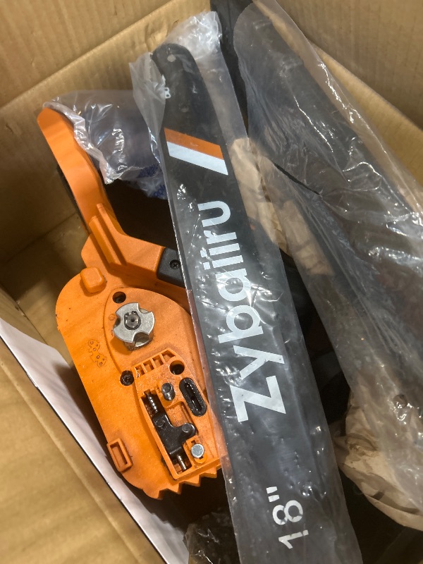 View 4 of Zybaiiru 18-Inch Cordless Electric Chainsaw