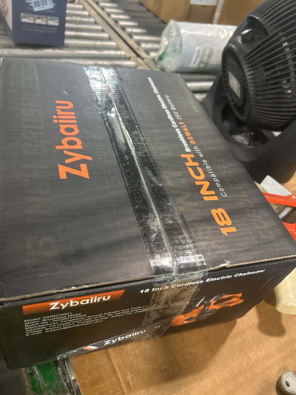 View 2 of Zybaiiru 18-Inch Cordless Electric Chainsaw