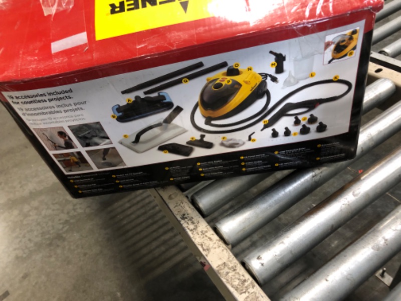 View 3 of [HEAVILY USED] Wagner Spraytech 915e Multipurpose Steam Cleaner, 18 Accessories