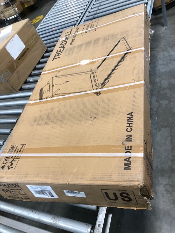 View 2 of [Defective] Vyrqenoxi Walking Pad Treadmill