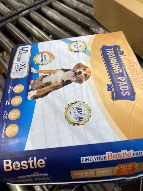 View 2 of BESTLE Extra Large Pet Training Pads, 28"x34", 40-Count