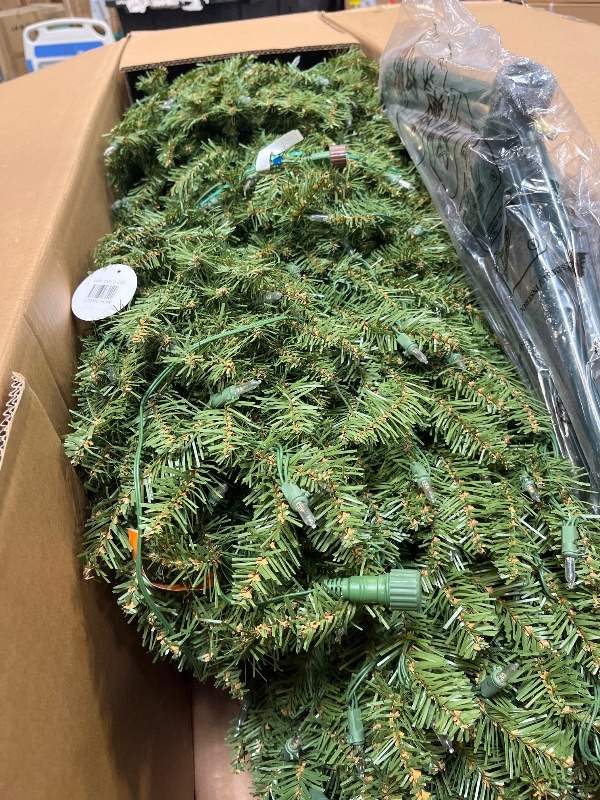 Photo 1 of National Tree Company 7.5ft Dunhill Fir Christmas Tree