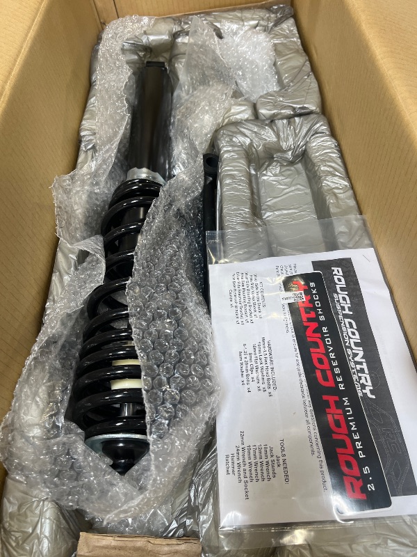 Photo 1 of Rough Country 3.5" Lift Kit for Toyota Tundra (PARTS ONLY, MISSING PIECES)