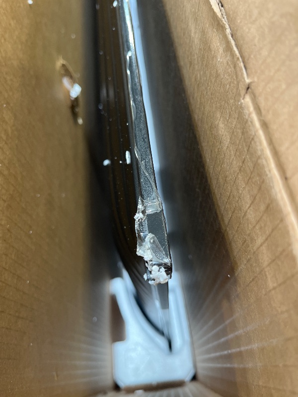 Photo 1 of Samsung 65-Inch 4K Mini LED Smart TV (MAJOR CRACK AND DAMAGES TO SCREEN)