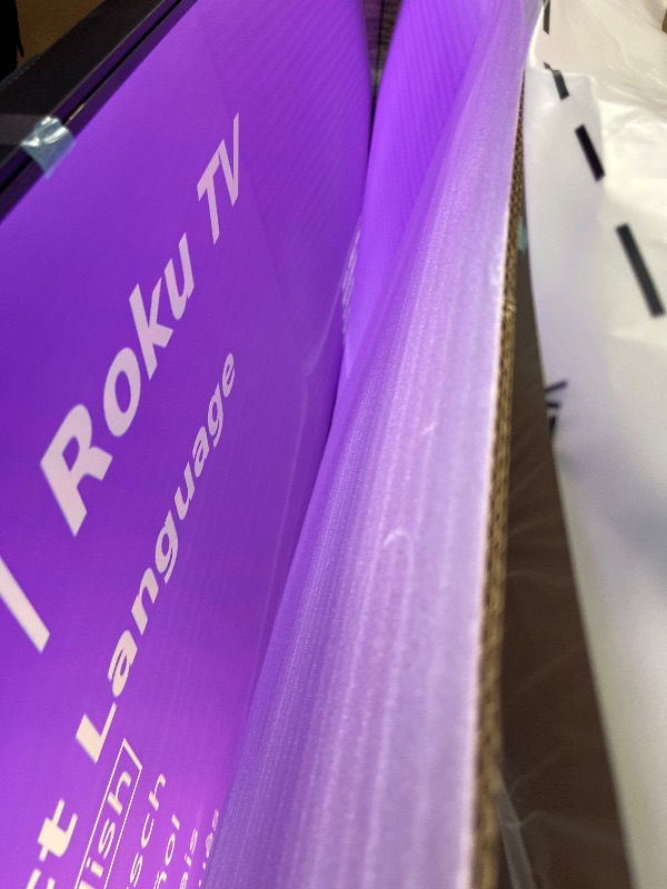 View 3 of Roku Smart TV – 75-Inch Pro Series 4K QLED RokuTV with Backlit Roku Voice Remote Pro, Dolby Vision IQ, 120Hz Refresh Rate – Live Local News, Sports, Gaming