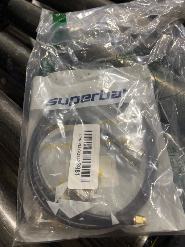 View 2 of Superbat N Male to SMA Male RG58 Cable 3ft + 5pcs Coax Adapter Kit 50 Ohm