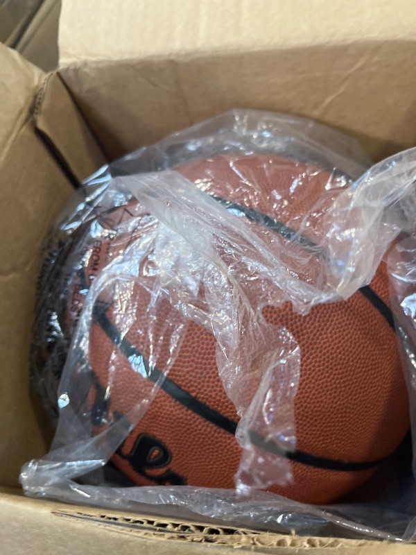 View 3 of Wilson NBA Forge Pro Basketball - Brown, Size 7