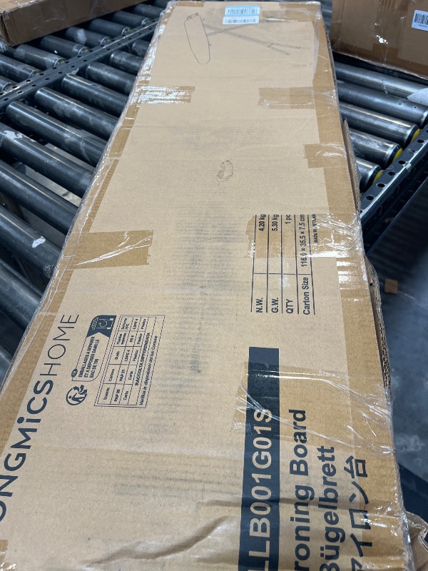 View 2 of SONGMICS Foldable Ironing Board with Iron Rest