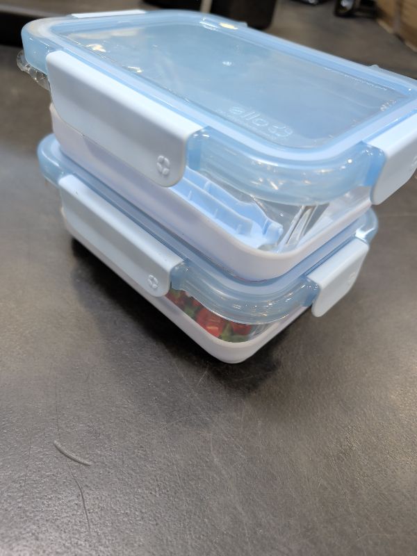 Photo 1 of Ello Duraglass Refresh 10-Pc Meal Prep Container Set, 3.4 Cup