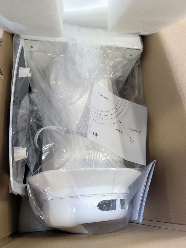 Photo 1 of Through Wall HEPA Ventilation Fan with WiFi & Remote Control, Ultra Quiet EC Motor Wall Vent, Fresh Air Intake & Air Exchange System for Bedroom, Home Office, Attic