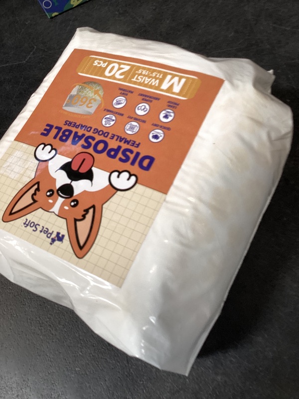 Photo 1 of Pet Soft Disposable Female Dog Diapers