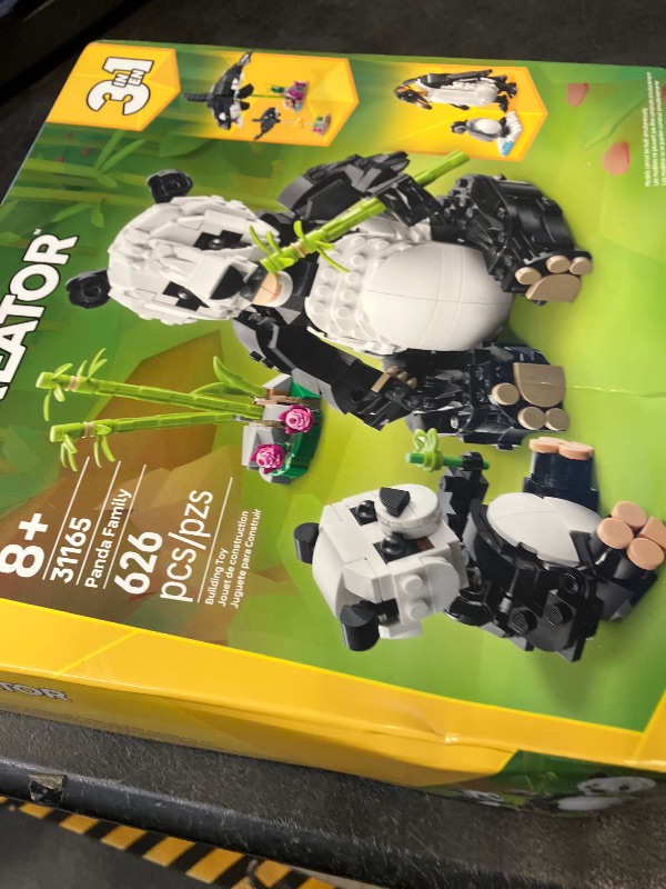 View 2 of LEGO Creator 3 in 1 Wild Animals Panda Family Building Set