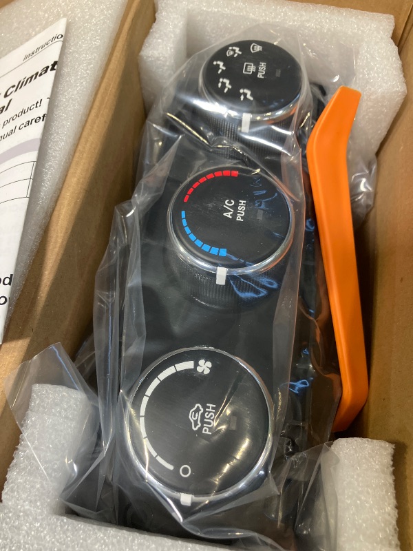 View 3 of OSNLEW AC Climate Control Module for Jeep Wrangler JK (2014-2018)