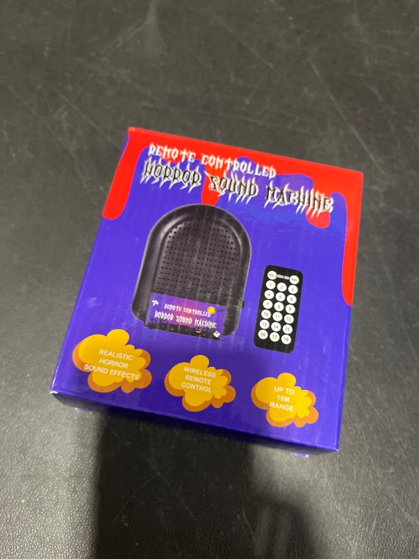 Photo 1 of aibitu Remote-Controlled Horror Sound Machine (Black)