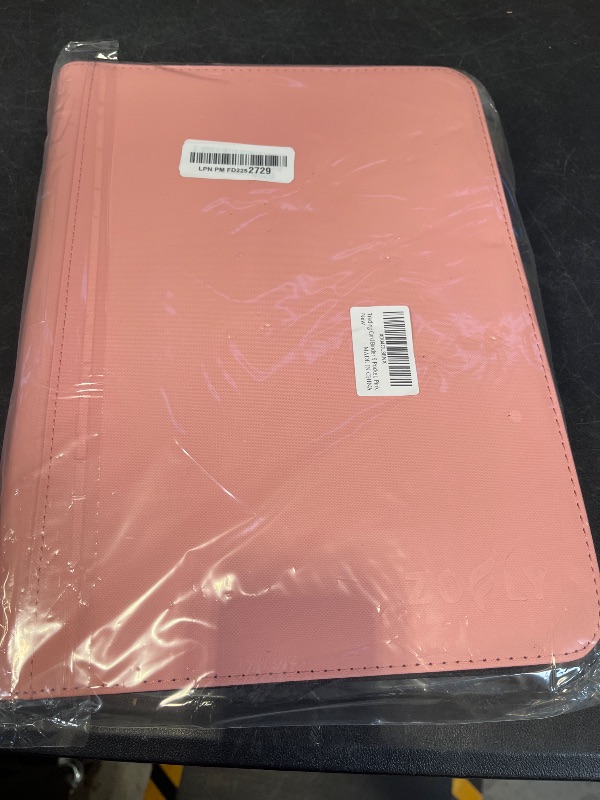 View 2 of Zofly 9 Pocket Trading Card Binder - 540 Card Capacity, Pink