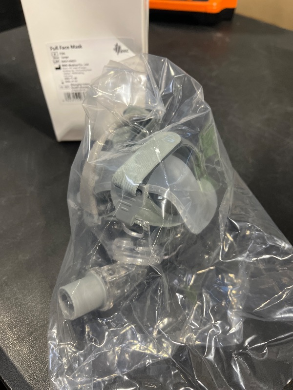 Photo 1 of Full Face CPAP Mask, Full Cover Replacement Kit, Comfort Series Nasal CPAP MASK, Cpap Masks Includes Headgear, Cushion, Frame and Elbow(L)