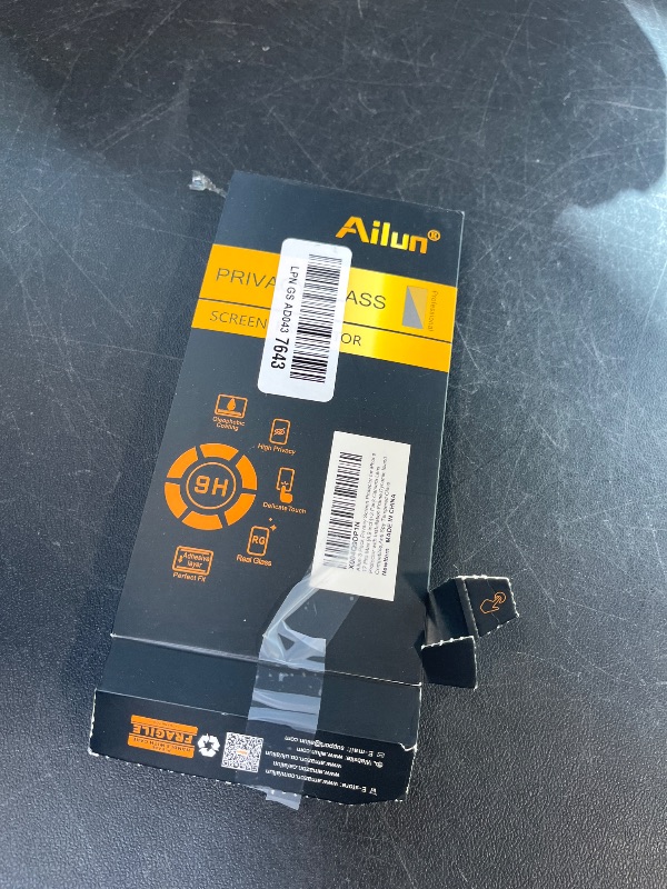 Photo 1 of Ailun Privacy Screen Protector + Camera Lens Protector for iPhone 17 Pro Max