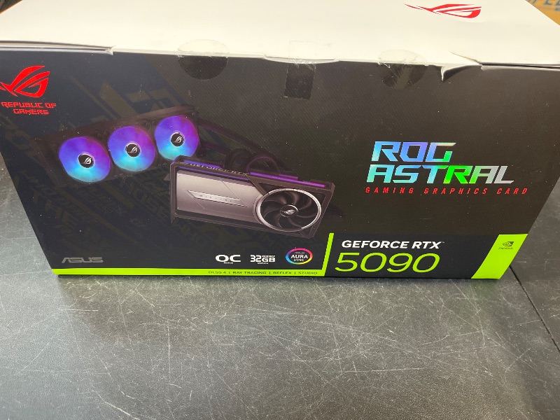 Photo 1 of ASUS ROG Astral LC GeForce RTX 5090 32GB GDDR7 OC Gaming Graphics Card